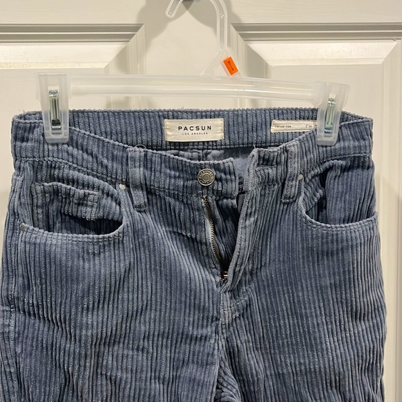 Soft blue Pacsun corduroy pants - Picture 3 of 6